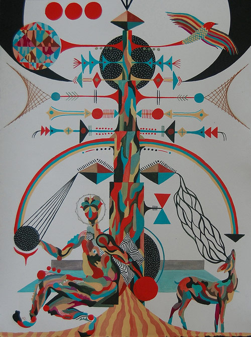 Artist painter Feral Child