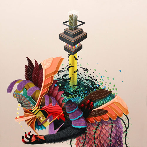 Artist painter El Curiot