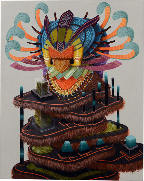 Artist painter El Curiot