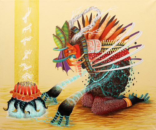 Artist painter El Curiot