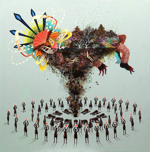 Artist painter El Curiot