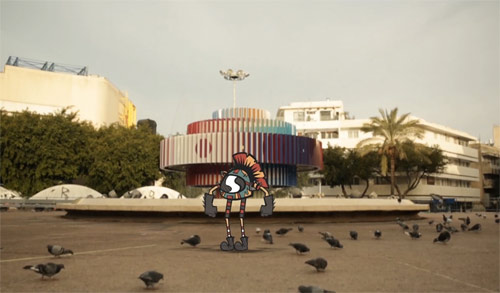 Harlem Shake Israeli Animation