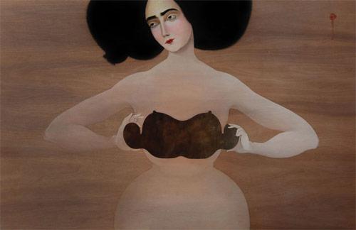 Artist painter Hayv Kahraman