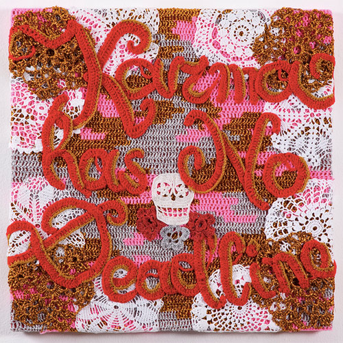 artist olek crochet