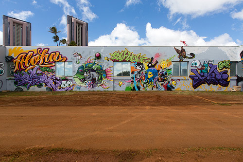 Pow Wow Hawaii 2013 / Murals