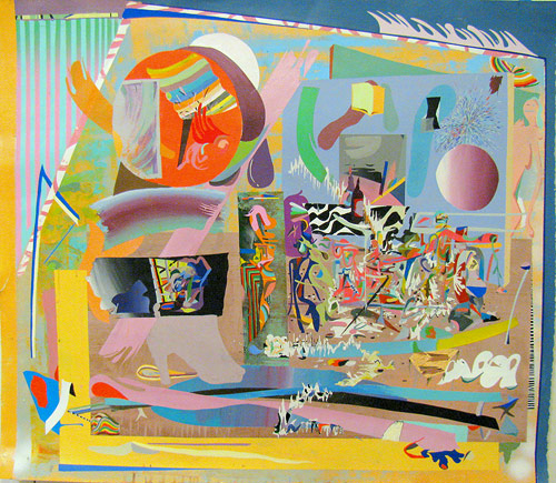 Artist painter DMetrius Rice