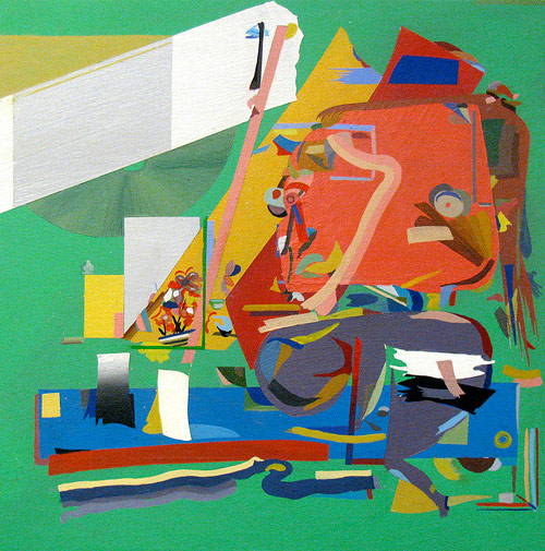 Artist painter DMetrius Rice