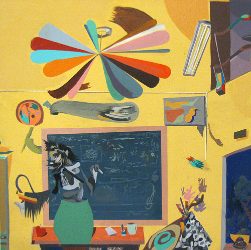 Artist painter DMetrius Rice