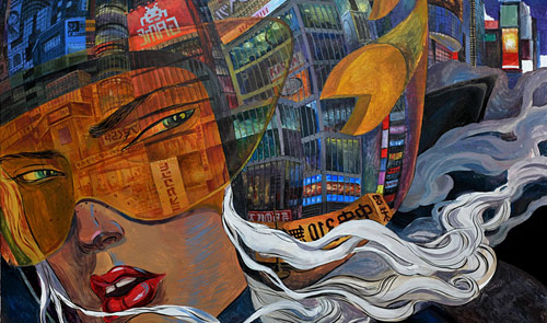 Jaroslava Klepikova drawings and paintings