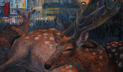 Jaroslava Klepikova drawings and paintings