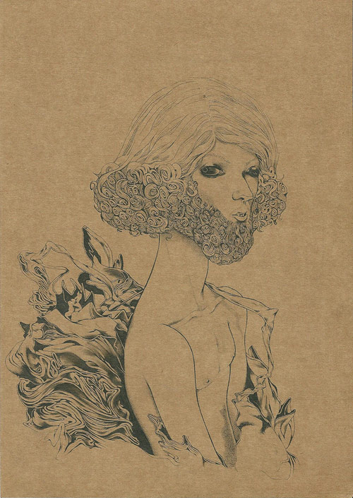 Drawings by artist Pedro Pinto