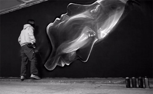 artist ino paints with fatcaps