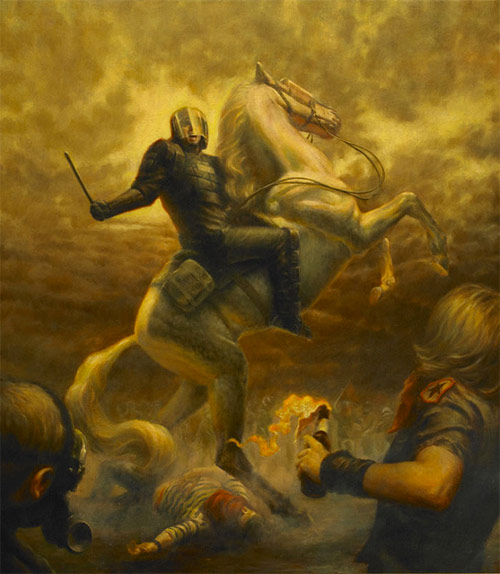 Artist painter Billy Norrby