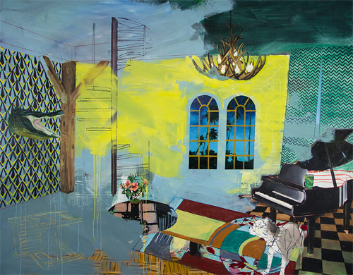 Artist painter Daniel Bohman