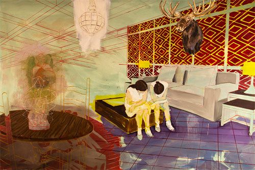 Artist painter Daniel Bohman