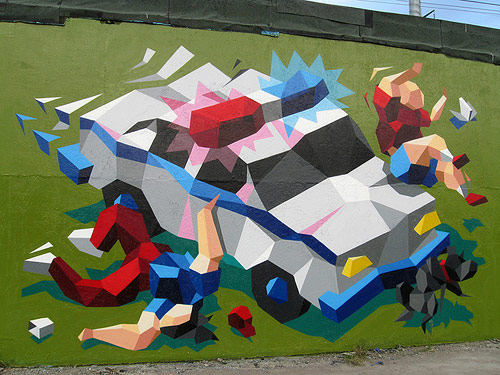 street paintings by artist HelloMyNameIsSy