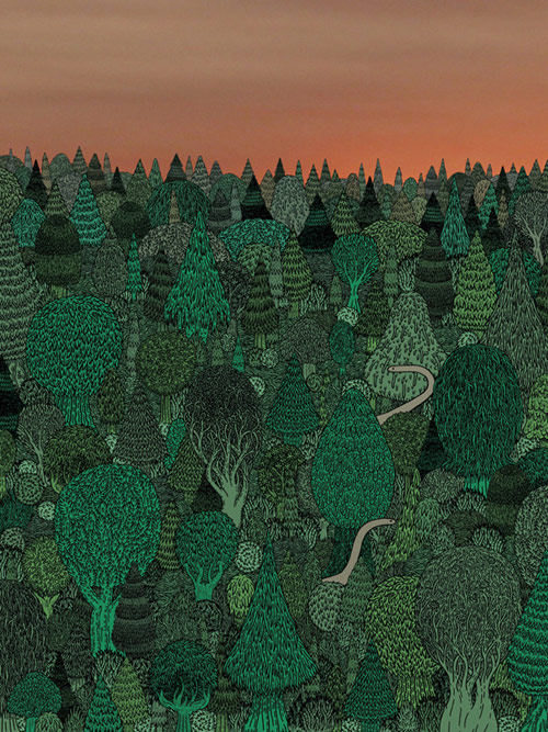 Drawings by Luke Ramsey