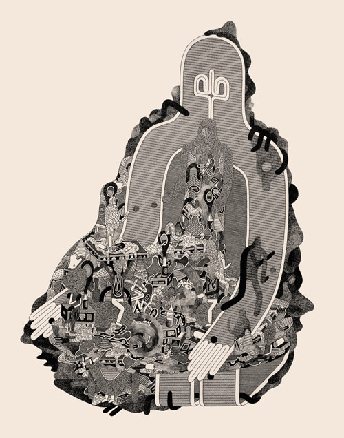 Drawings by Luke Ramsey