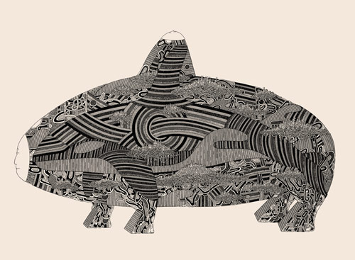 Drawings by Luke Ramsey