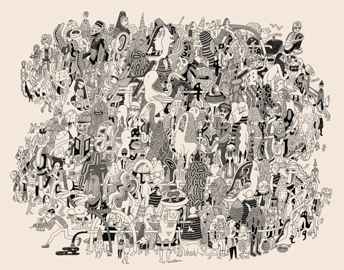 Drawings by Luke Ramsey