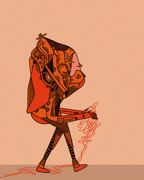 Drawings by Luke Ramsey