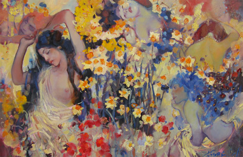 Paintings by artist Svetlana Tiourina