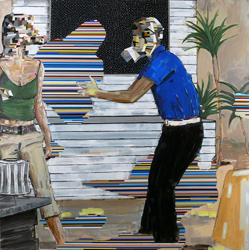 painter Matthew Bourbon