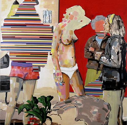 painter Matthew Bourbon