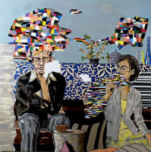 painter Matthew Bourbon