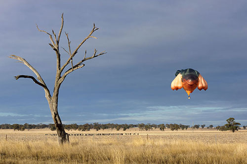 the skywhale large balloon