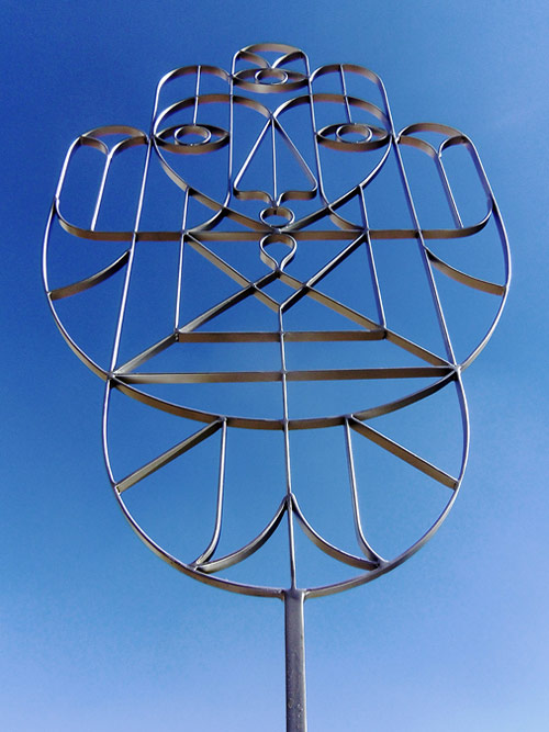 Sculptures and paintings by artist REMED