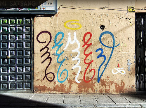 Sculptures and paintings by artist REMED