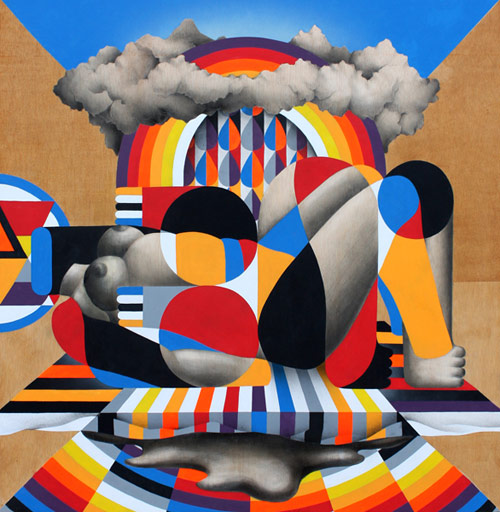 Sculptures and paintings by artist REMED