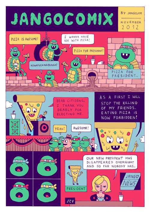 jangojim comic artist drawings