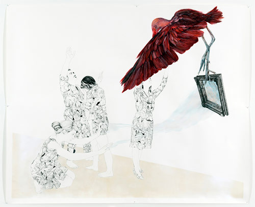 Artist painter Kymia Nawabi