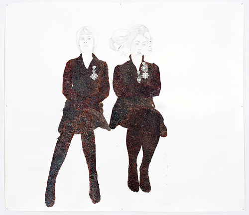 Artist painter Kymia Nawabi