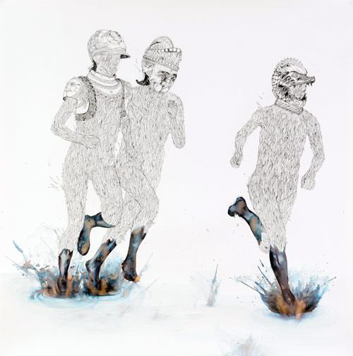 Artist painter Kymia Nawabi