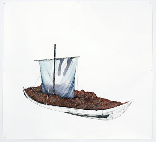 Artist painter Kymia Nawabi