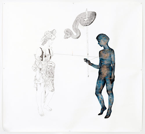 Artist painter Kymia Nawabi