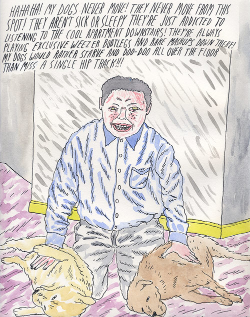 Drawings by artist Will Laren