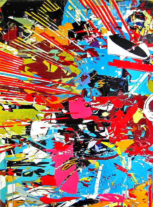 paintings by Ruben Nieto comic fine art