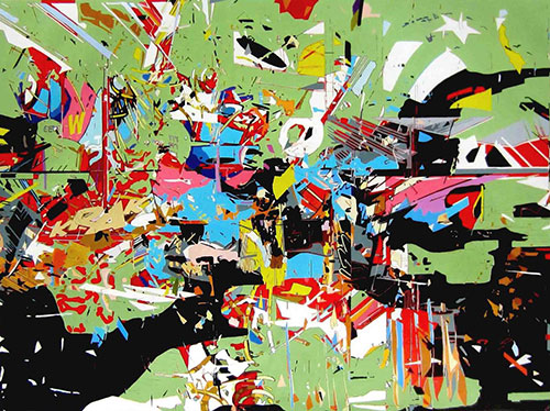 paintings by Ruben Nieto comic fine art