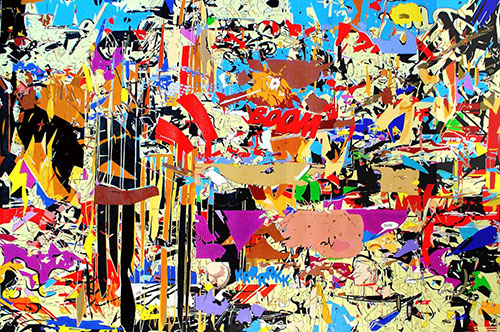 paintings by Ruben Nieto comic fine art