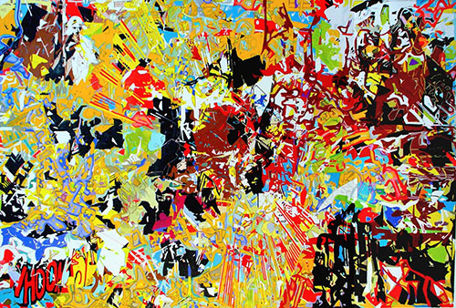 paintings by Ruben Nieto comic fine art