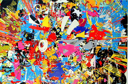 paintings by Ruben Nieto comic fine art