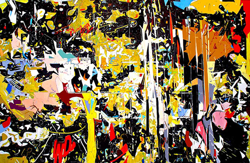 paintings by Ruben Nieto comic fine art