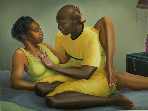 Artist painter Aaron J. Gilbert