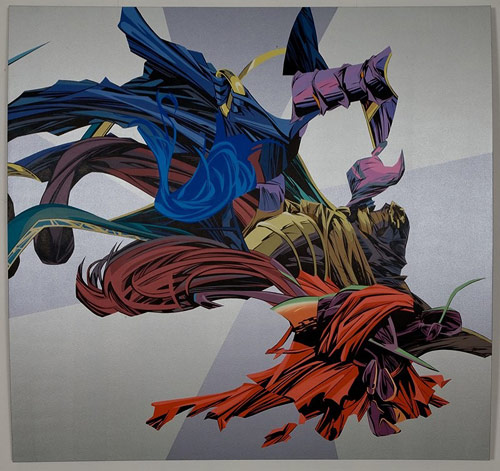 Artist painter Aaron Noble