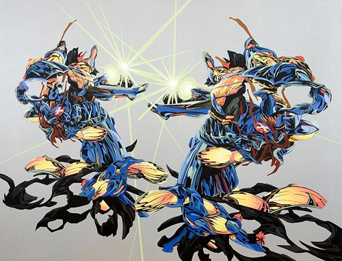 Artist painter Aaron Noble