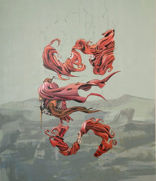 Artist painter Aaron Noble